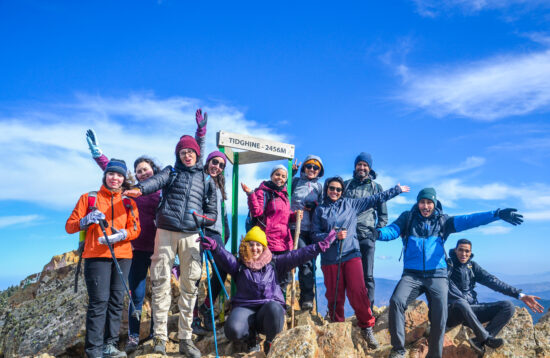 Jbel tidghine sommet ketama randonnée happy trip hiking trekking maroc voyage organisé maroc